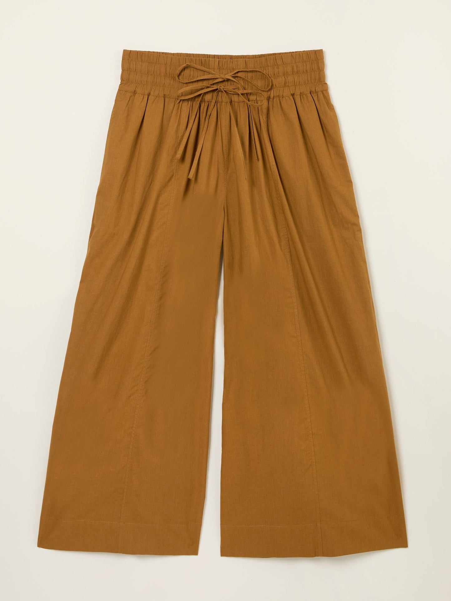 Yorteeza Wide Leg Cropped Trouser