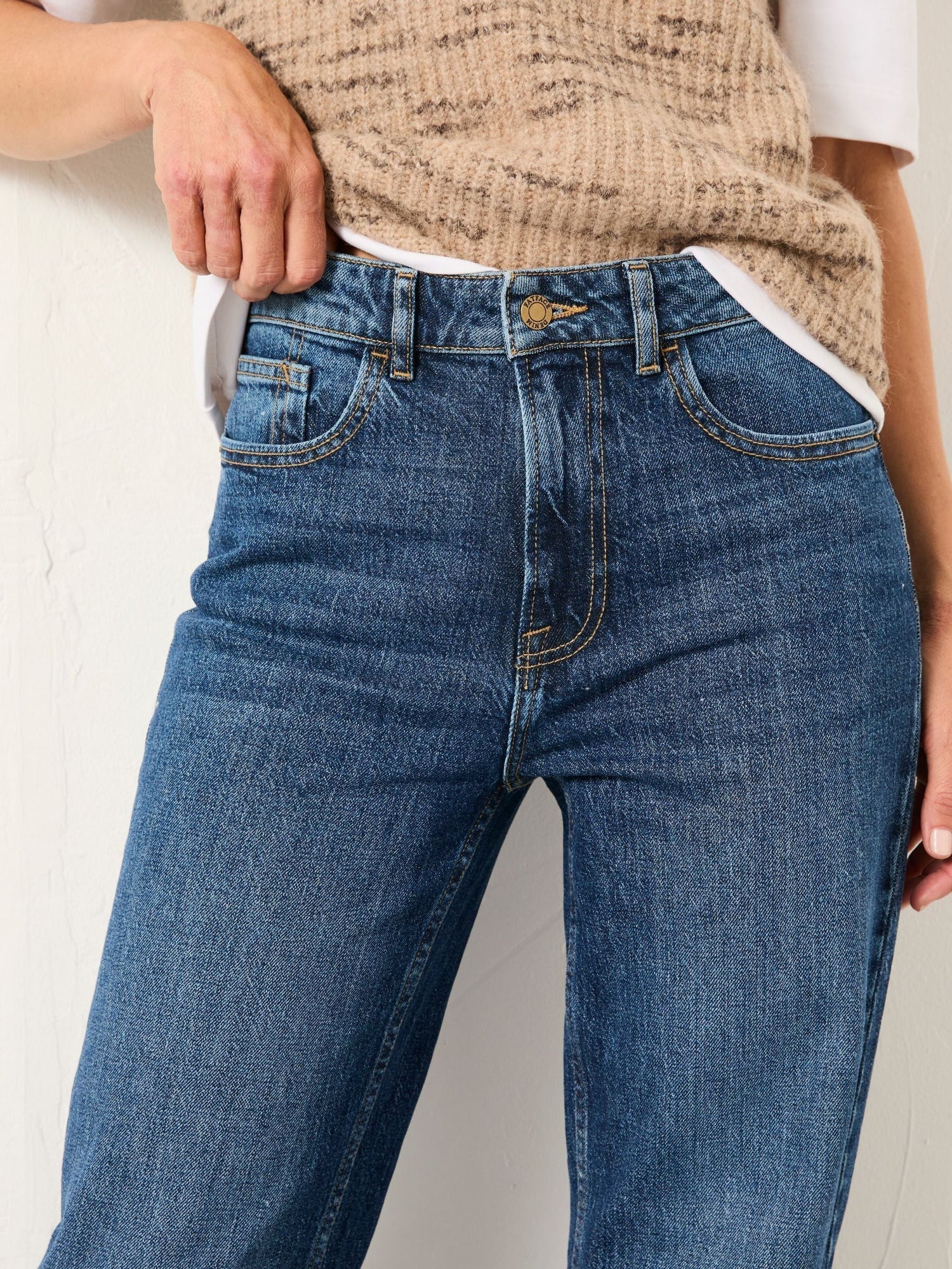 Yorteeza Filby Denim Straight Jeans - Yorteeza