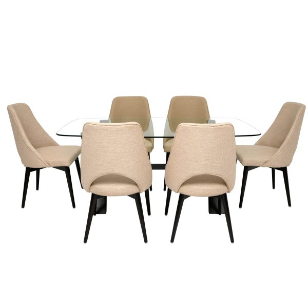 Yorteeza Florence 6 Person Dining Table - Image 3